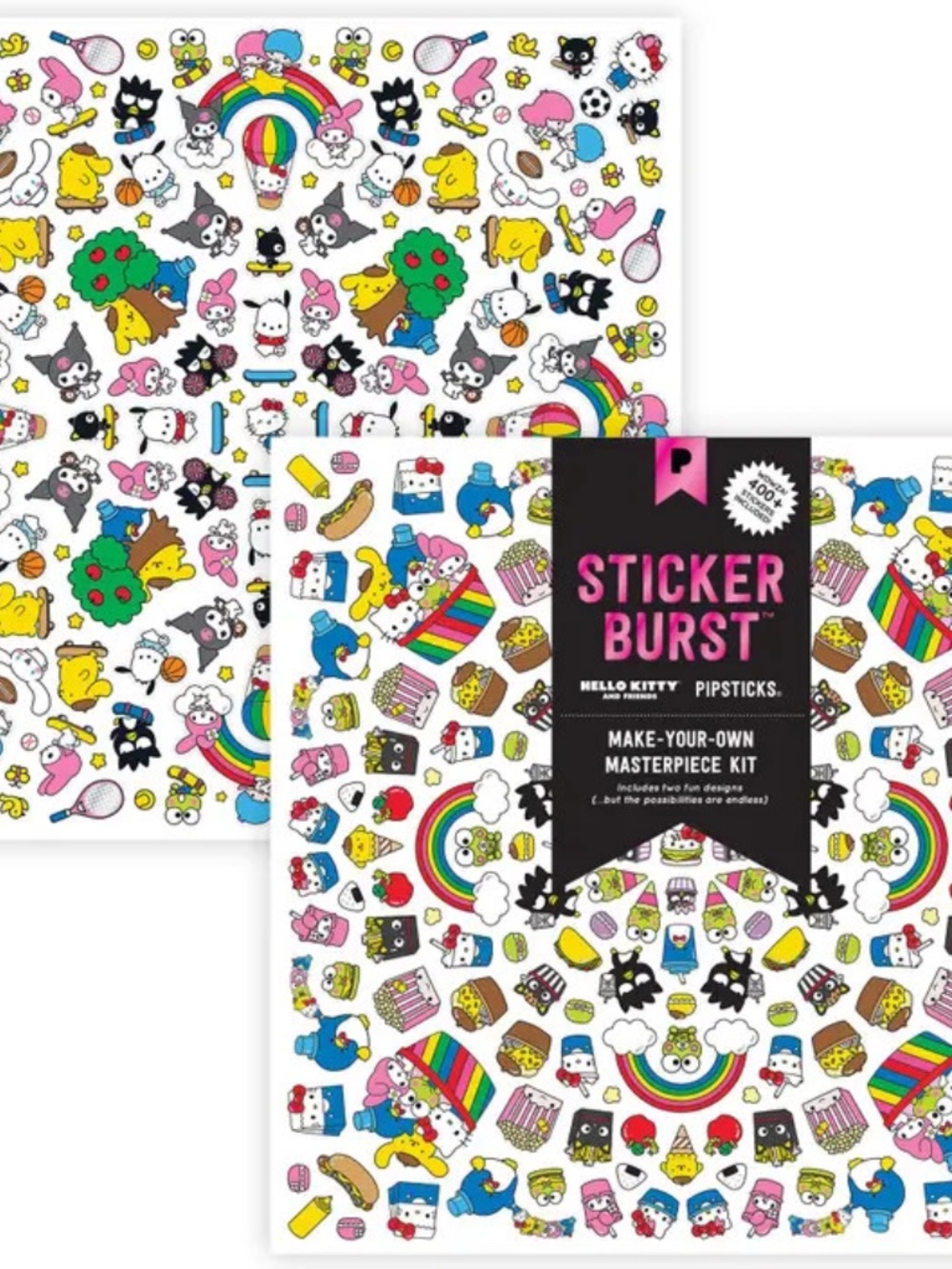 Pipsticks Sticker Burst Hello Kitty  Art Sticker Kit Sanrio stickers stationery